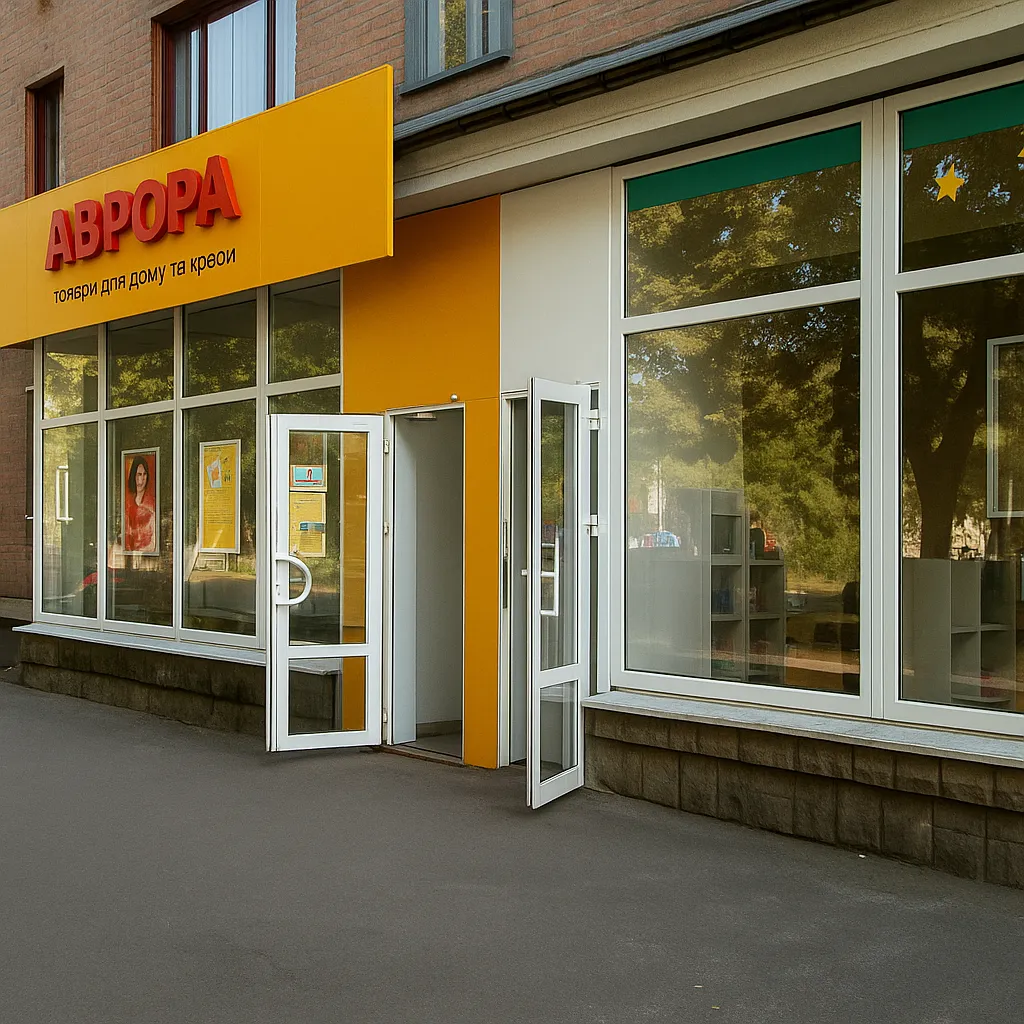 Аврора Подол Полтава фасад