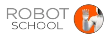 Логотип школи моделювання "Robot School" - Полтава