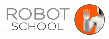 Логотип школи моделювання "Robot School" - Полтава